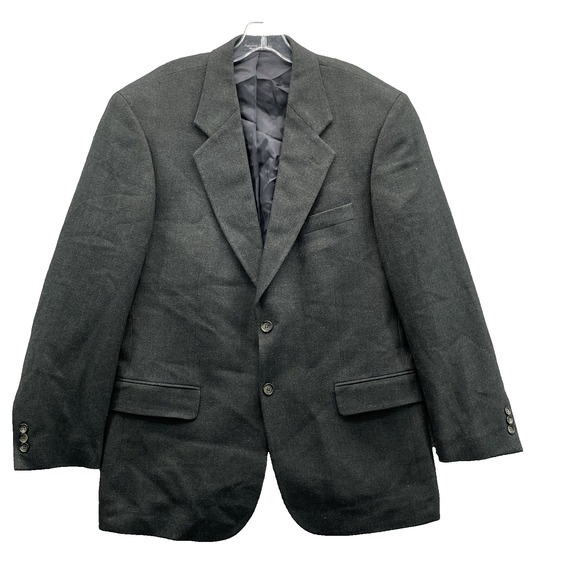 Millennium Collection Blazer Mens 40R 100% LambsWool Herringbone Corpcore Career - Picture 1 of 14
